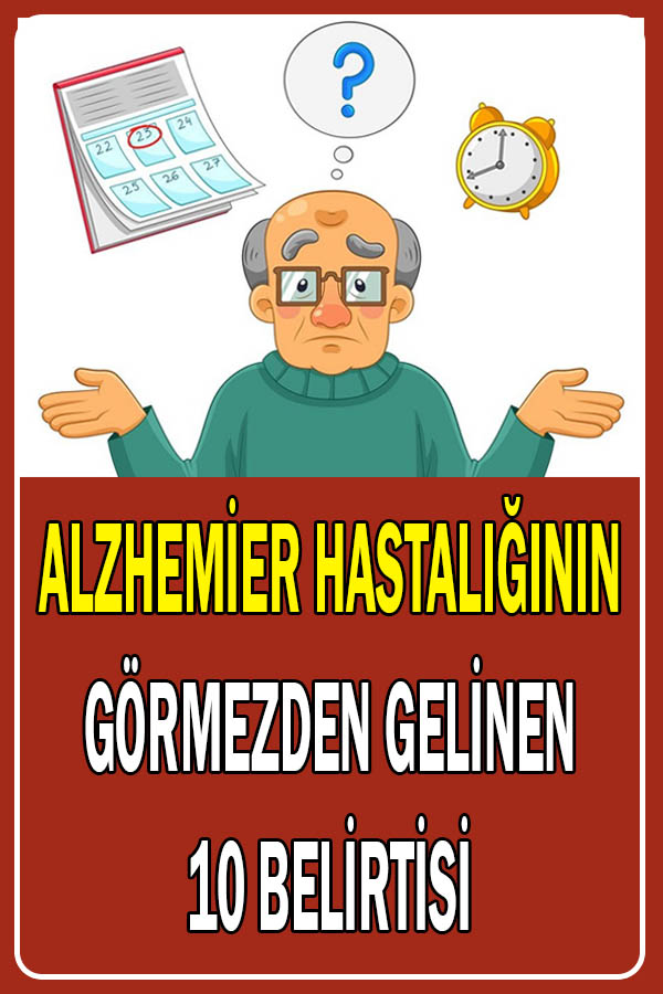 Alzheimer hastalığının belirtileri