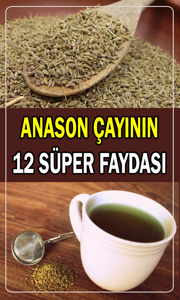 Anason çayının 12 faydası