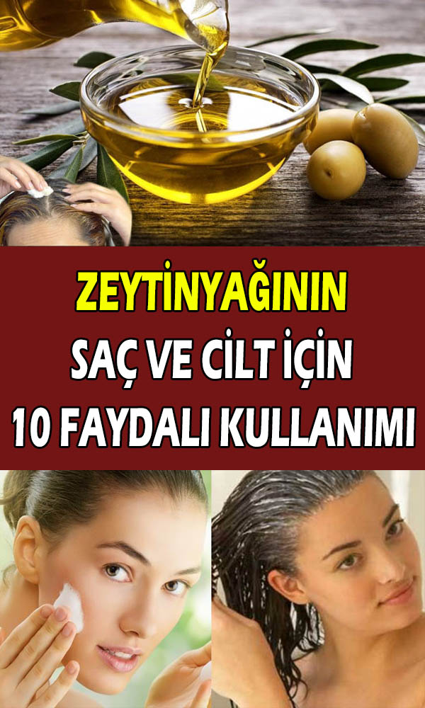 Zeytinyağının saç ve cilt bakımı için kullanımları