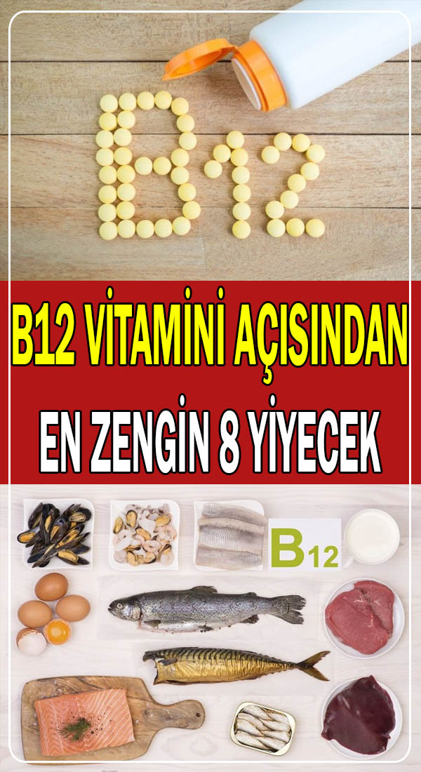 B12 vitamini nelerde bulunur