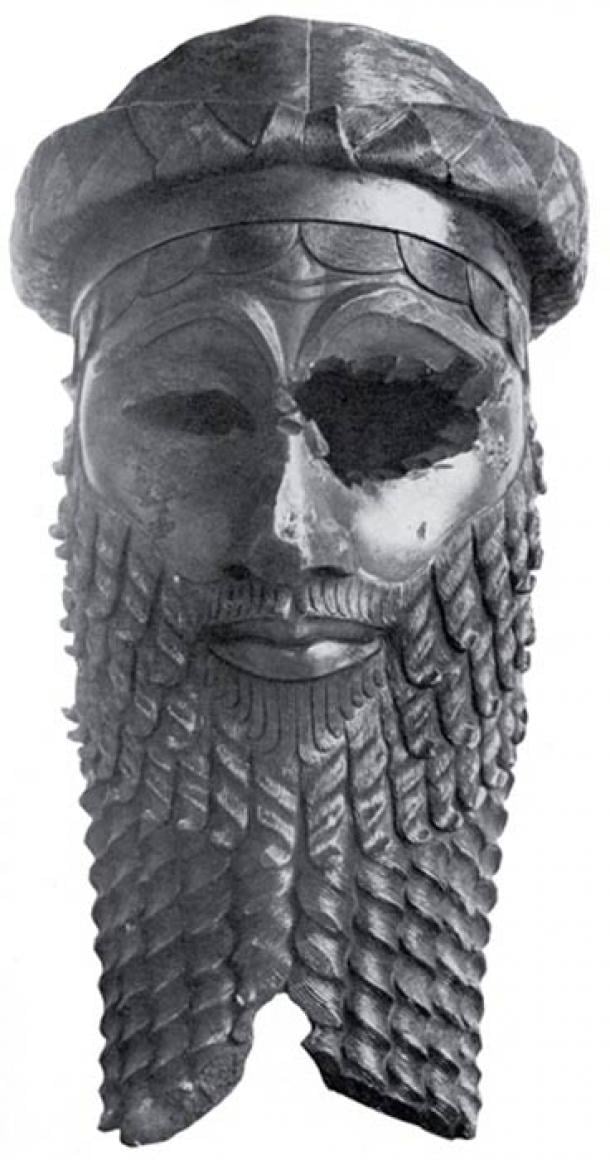 Eski Akad hanedanından bir kralın bronz başı